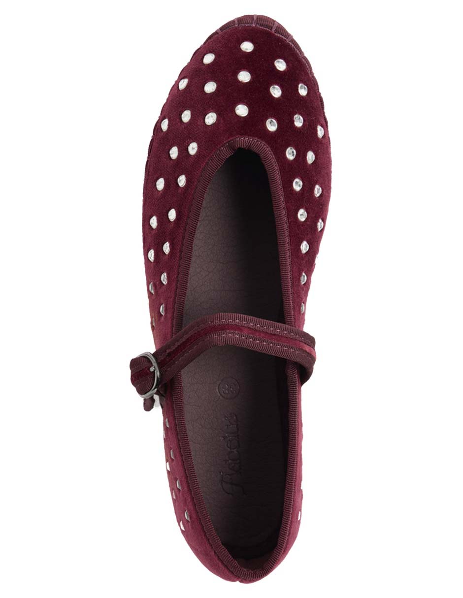 Balerina Flabelus Mae Burgundy