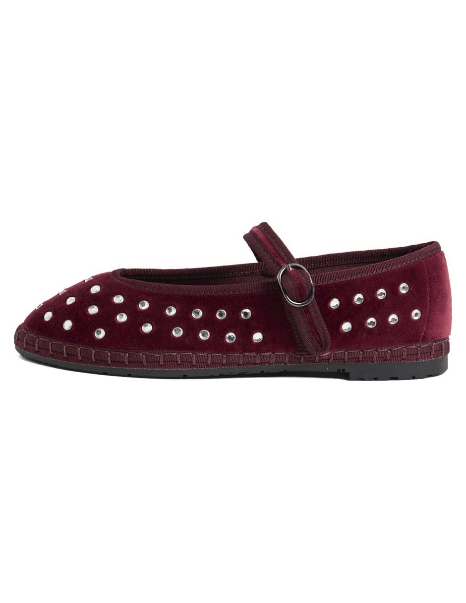 BALERINA FLABELUS MAE BURGUNDY BALERINA FLABELUS MAE BURGUNDY