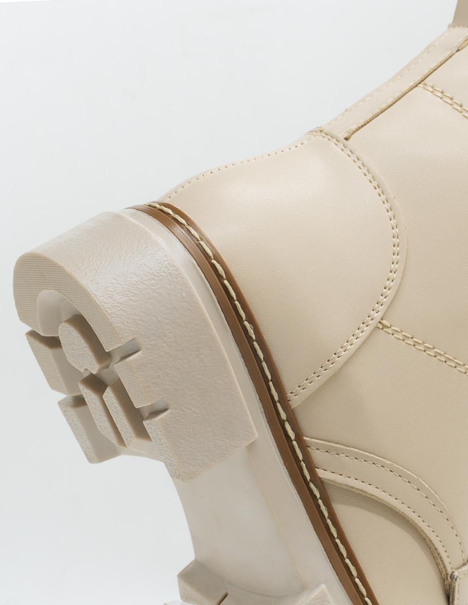 Bota combat arriba del tobillo Unica para mujer