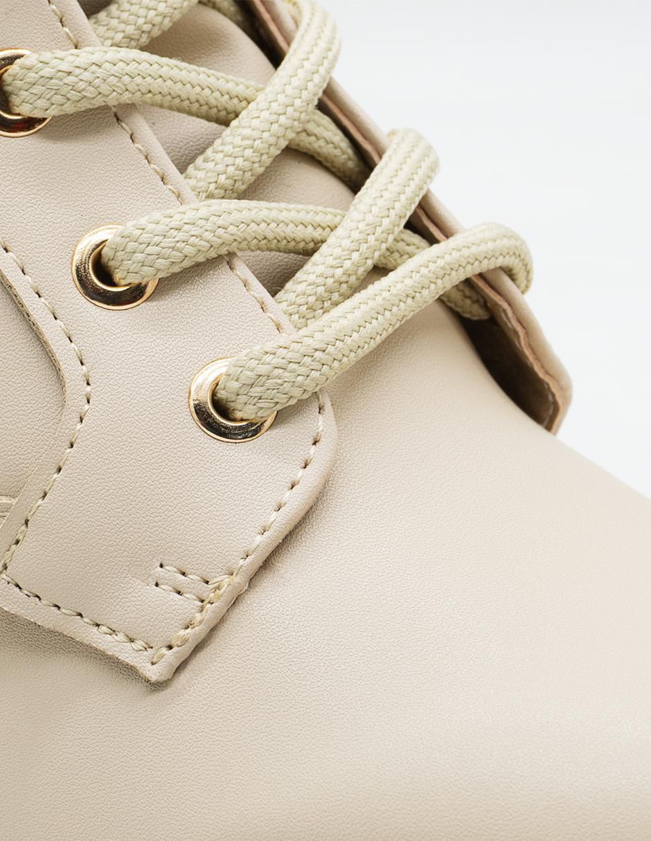 Bota combat arriba del tobillo Unica para mujer