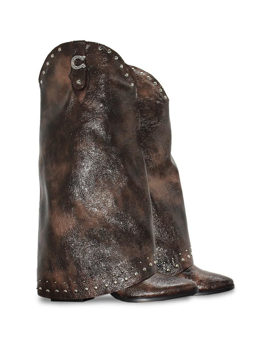 Bota cowboy abajo de la rodilla Elán Choose Your Way para mujer