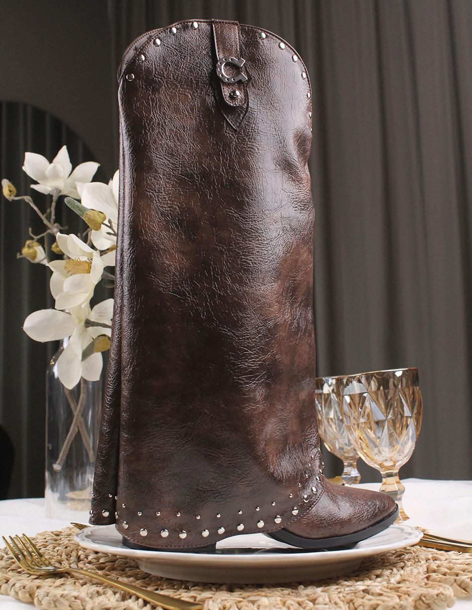 Bota cowboy abajo de la rodilla Elán Choose Your Way para mujer