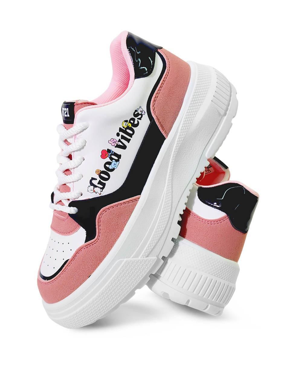 Tenis BTS para mujer