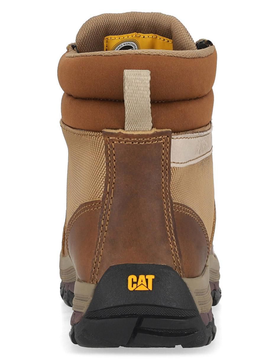 Bota arriba del tobillo Caterpillar de piel para mujer