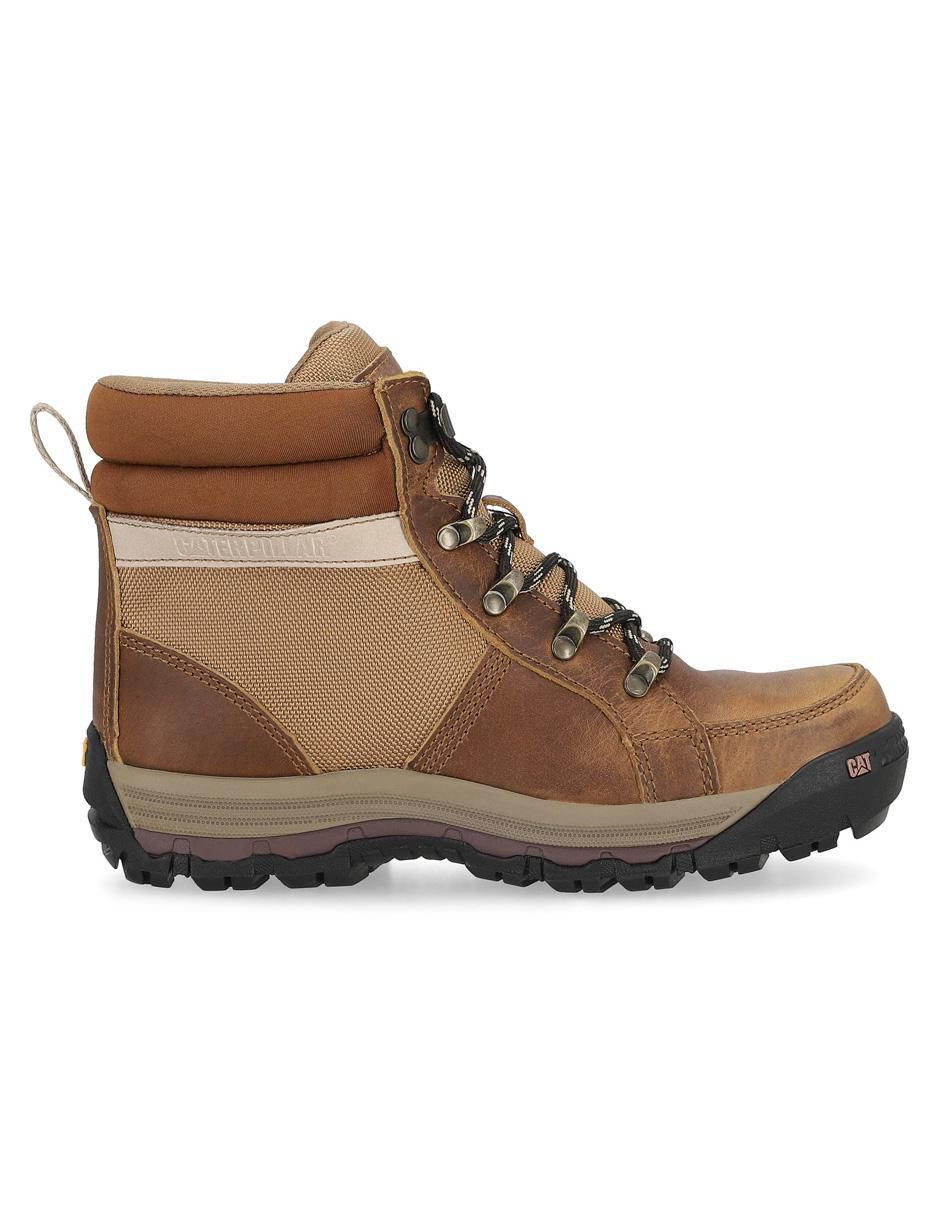 Bota arriba del tobillo Caterpillar de piel para mujer