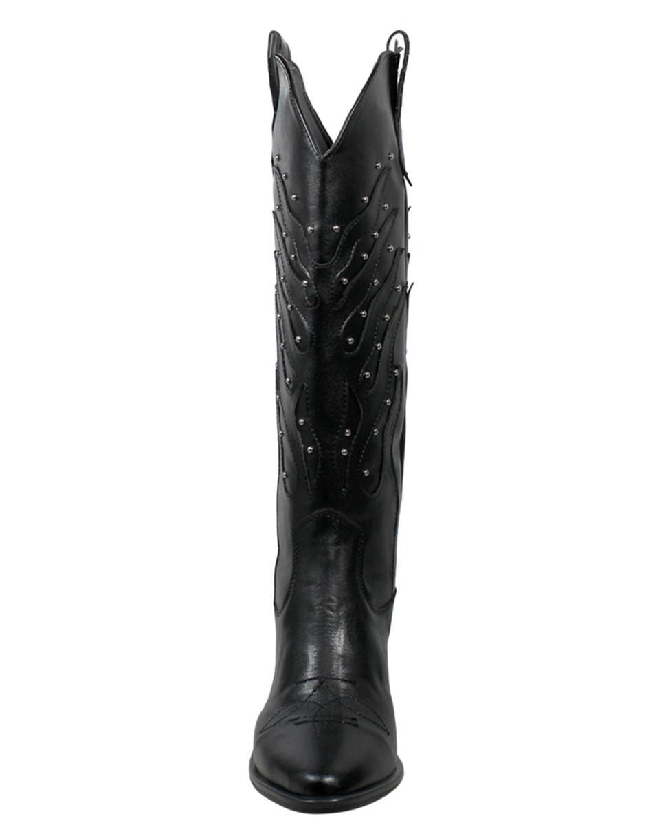 Bota cowboy abajo de la rodilla para mujer 2