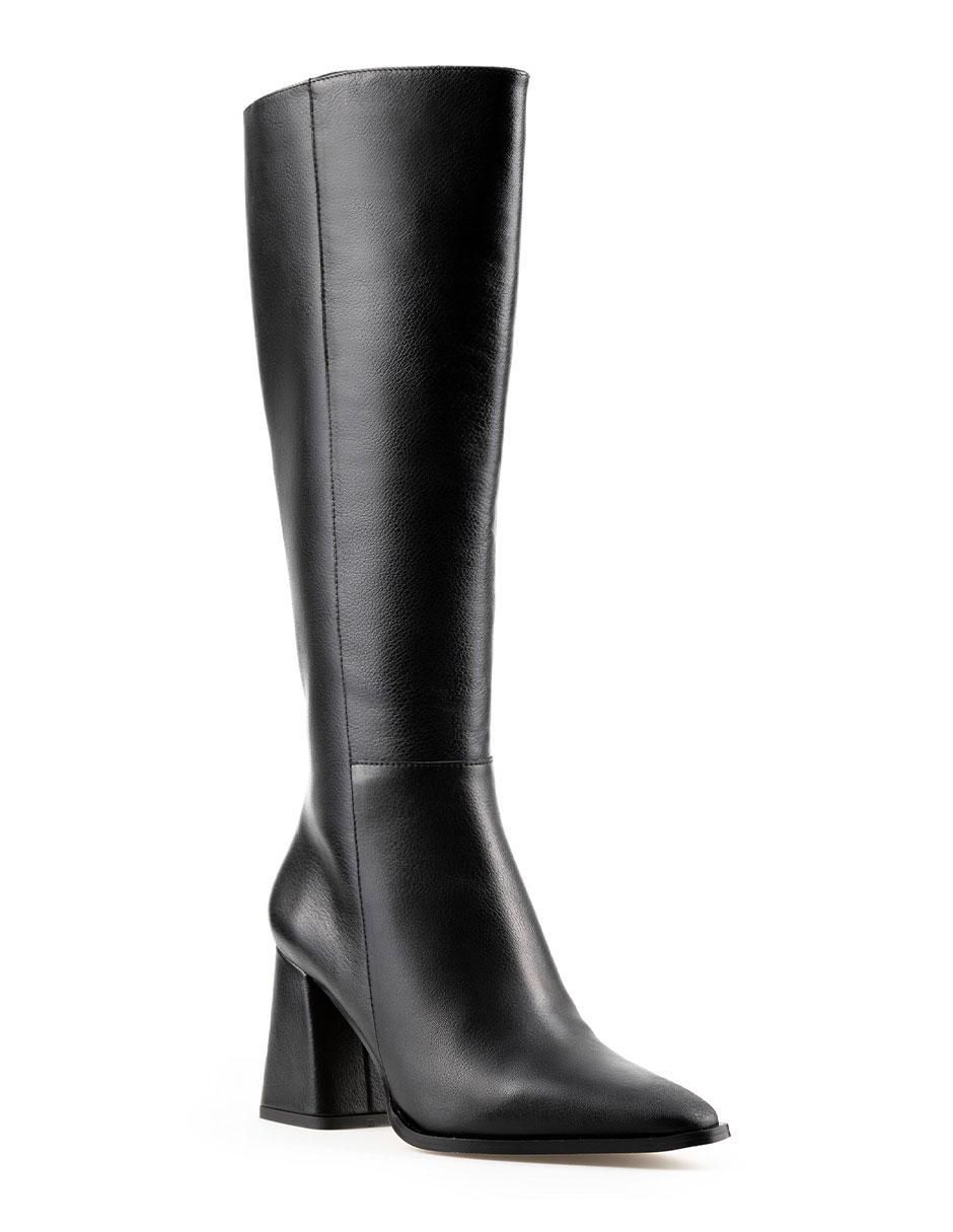 Bota a la rodilla Davenia de piel para mujer