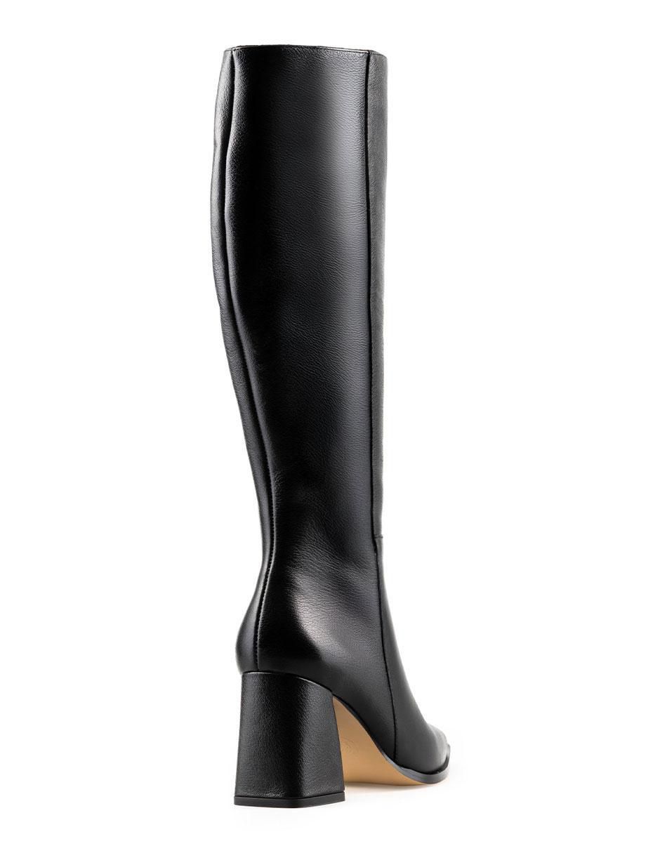 Bota a la rodilla Davenia de piel para mujer