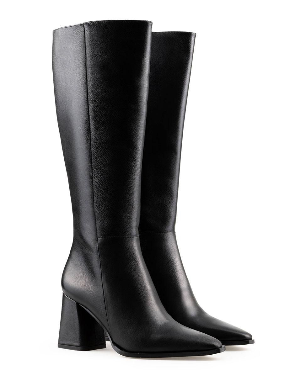Bota a la rodilla Davenia de piel para mujer
