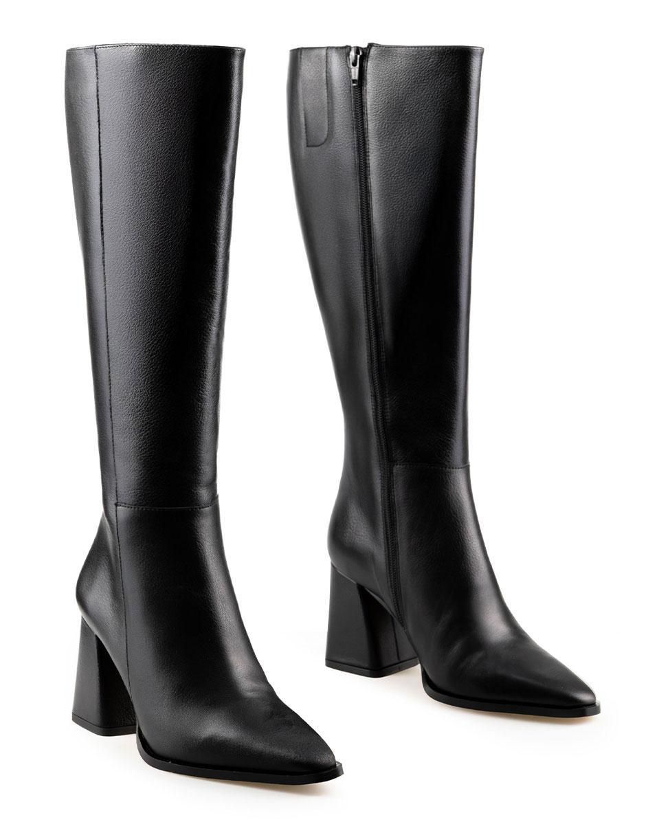 Bota a la rodilla Davenia de piel para mujer