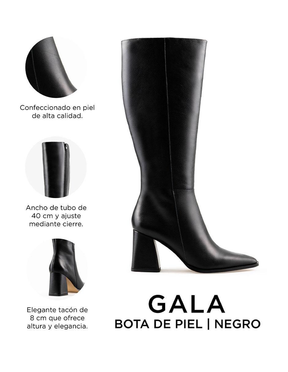 Bota a la rodilla Davenia de piel para mujer