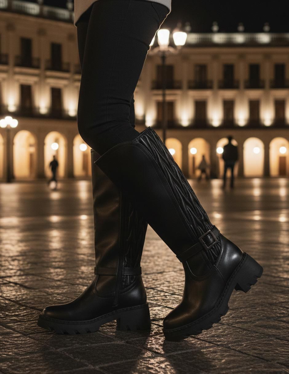 Bota abajo de la rodilla Wildcat para mujer
