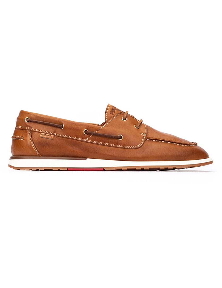 Mocasín Denia de piel para mujer 1