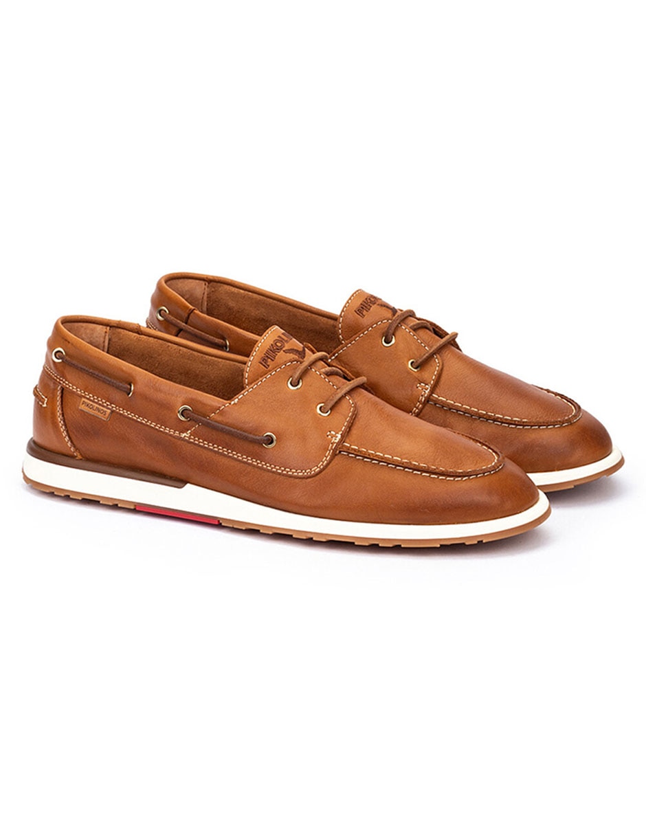 Mocasín Denia de piel para mujer 5