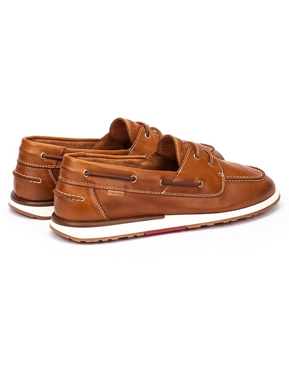 Mocasín Denia de piel para mujer 6