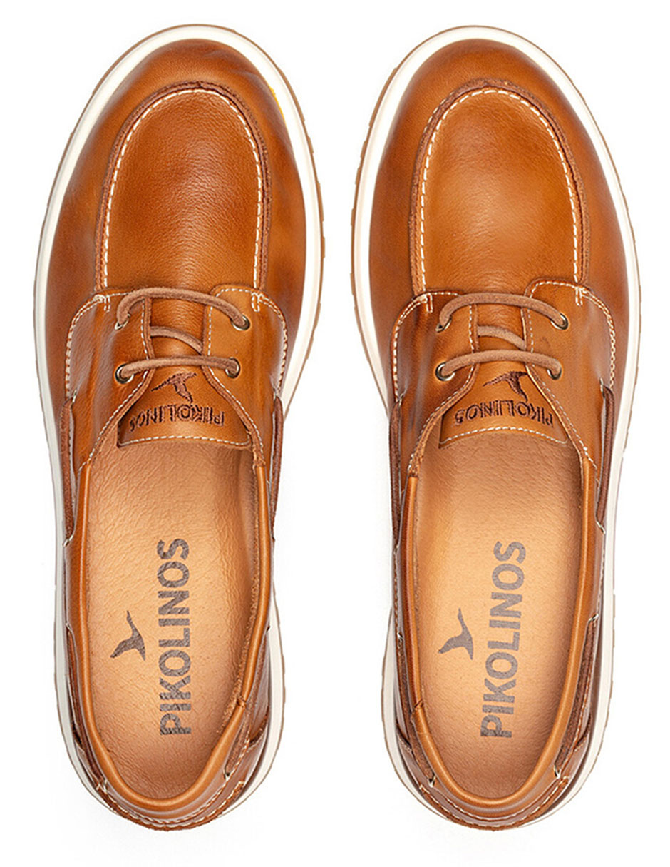 Mocasín Denia de piel para mujer 7