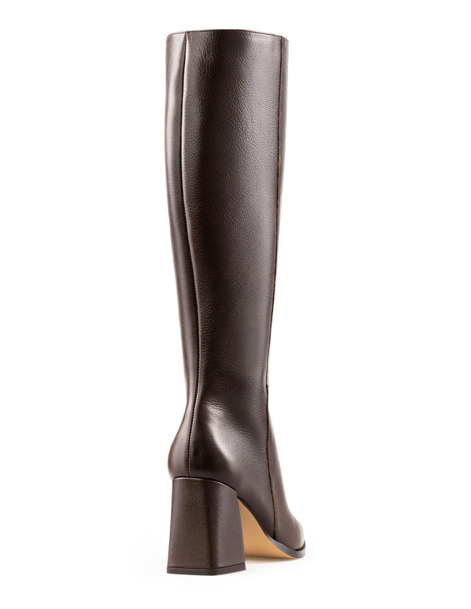 Bota a la rodilla Davenia de piel para mujer