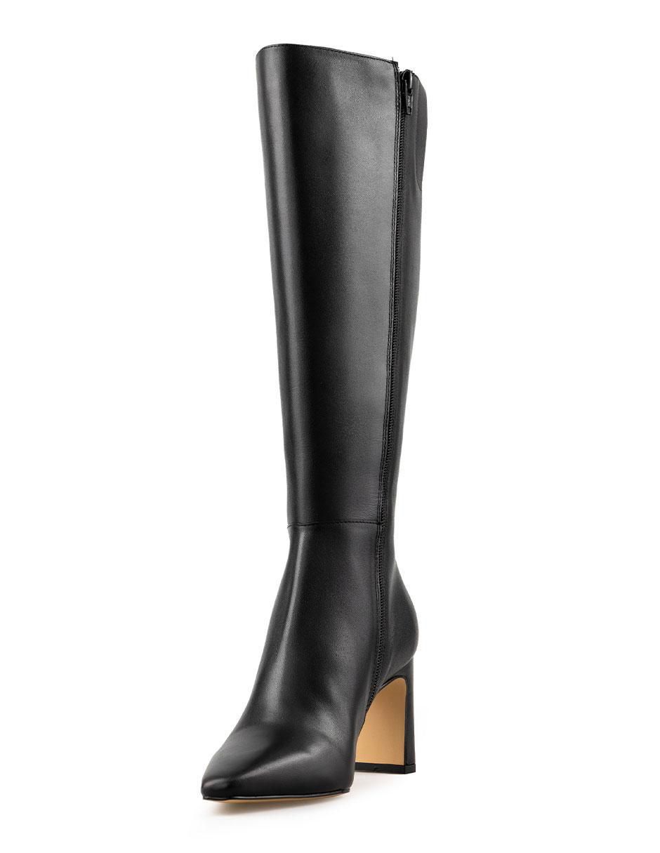Bota abajo de la rodilla de piel para mujer 8