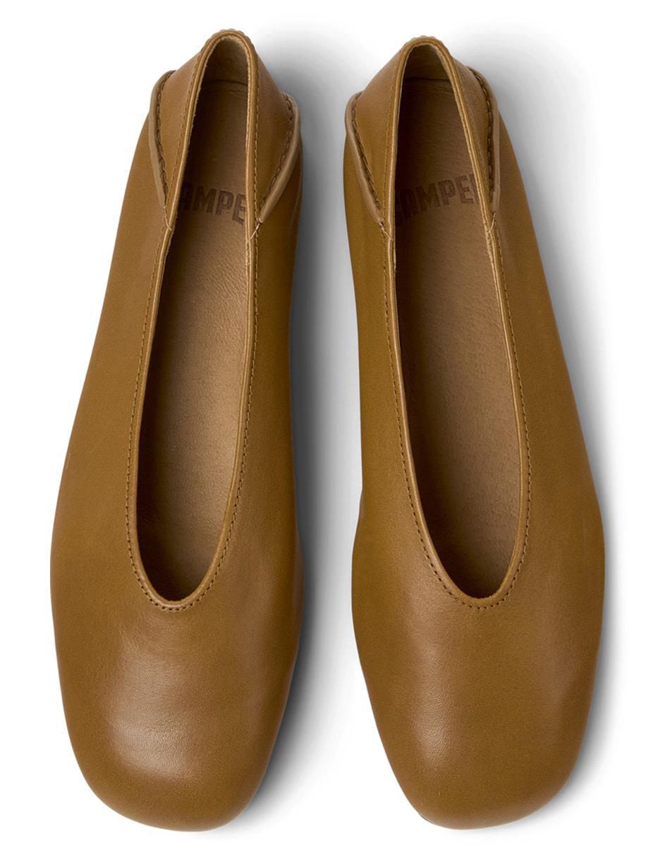 Balerinas Casi Myra de piel para mujer 2