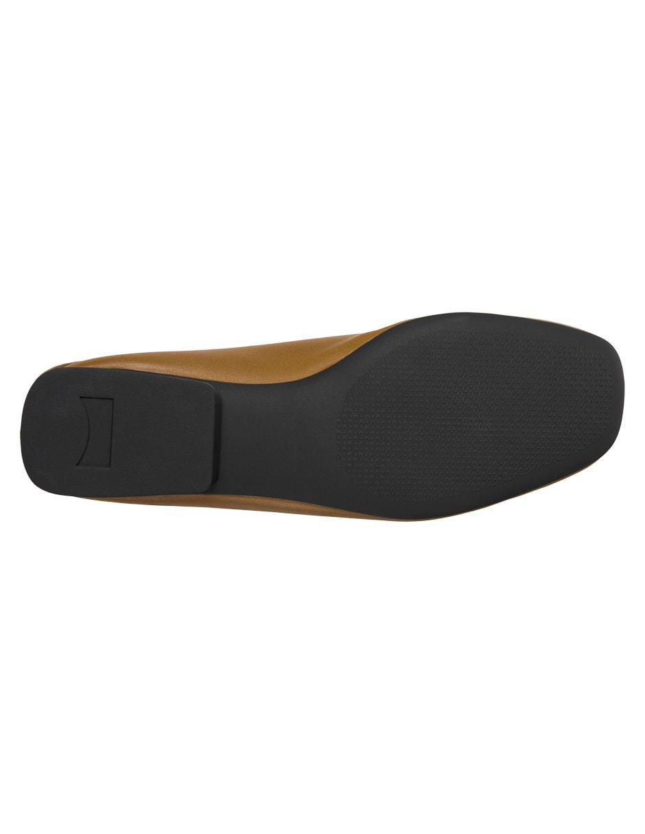 Balerinas Casi Myra de piel para mujer 4