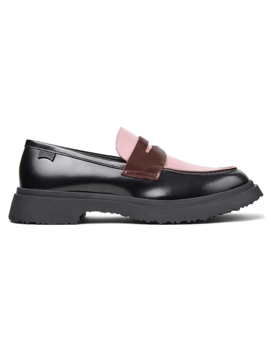 Mocasín de piel para mujer