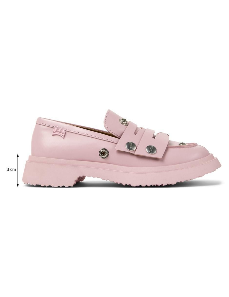 Mocasín Camper de piel para mujer