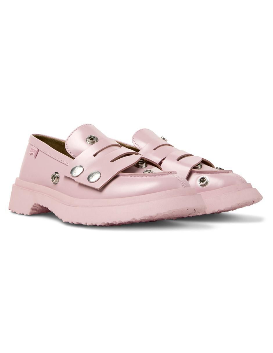 Mocasín Camper de piel para mujer