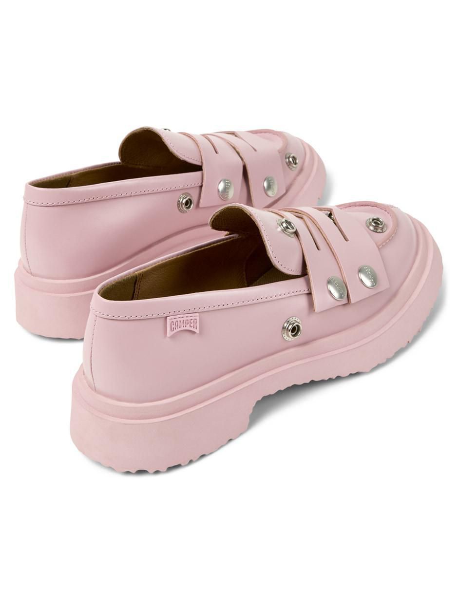 Mocasín Camper de piel para mujer