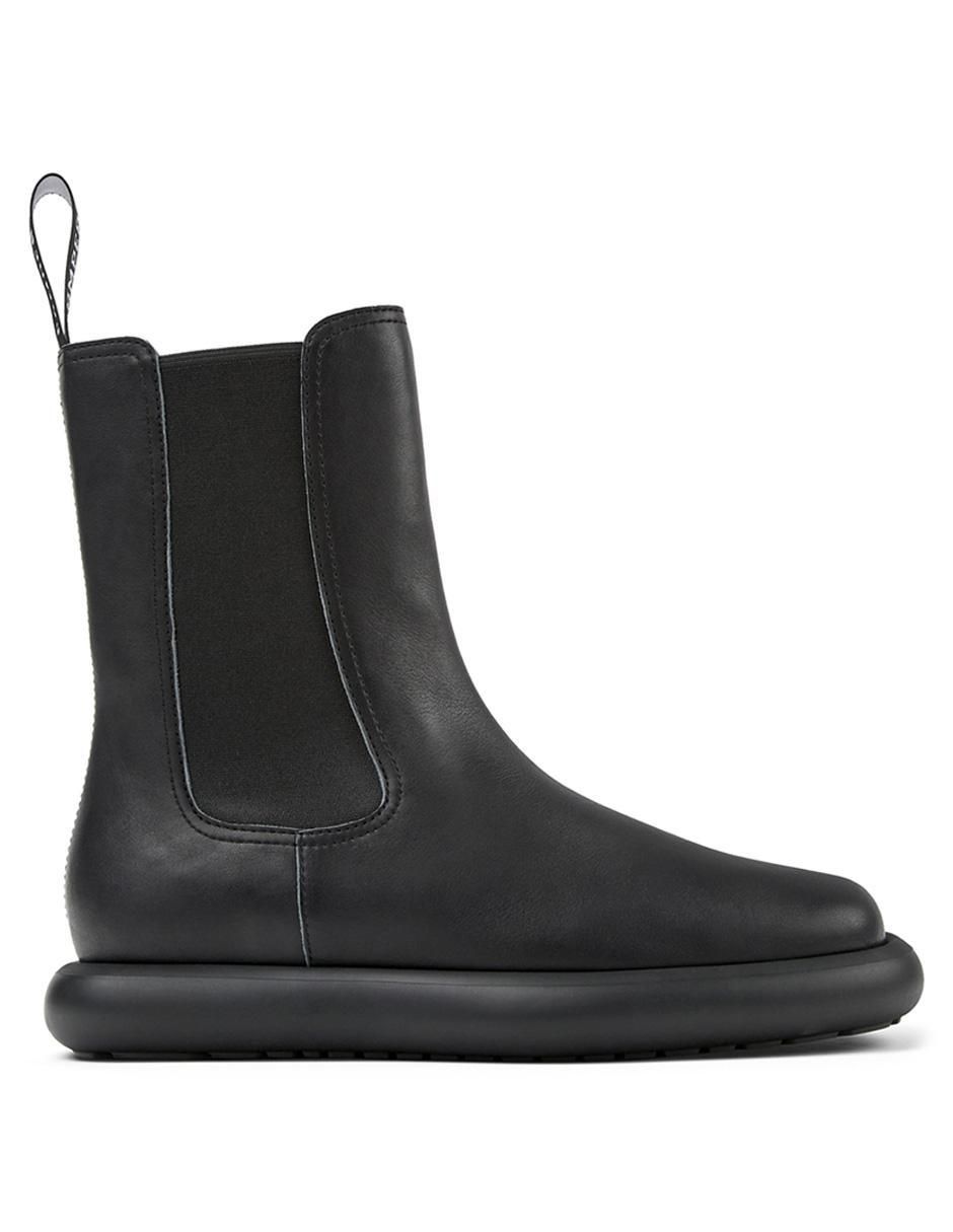 Bota arriba del tobillo Onda de piel para mujer Bota arriba del tobillo Onda de piel para mujer