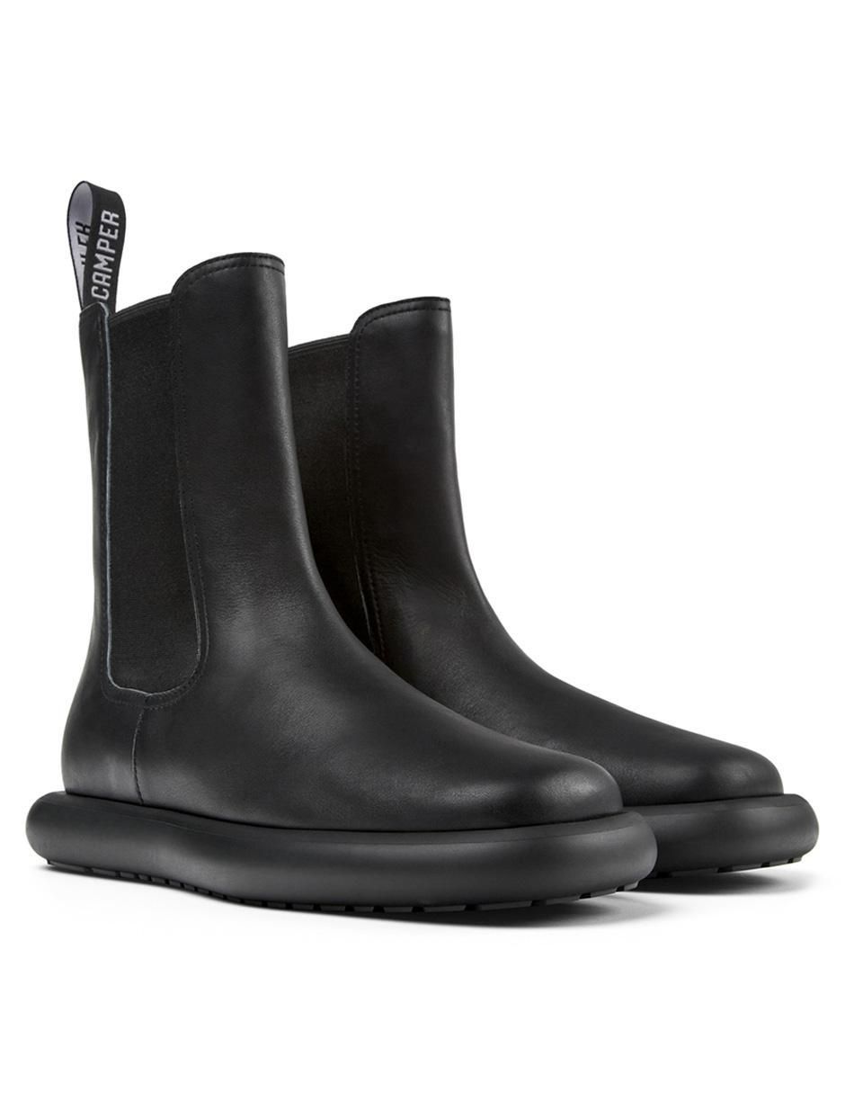 Bota arriba del tobillo Camper Onda de piel para mujer