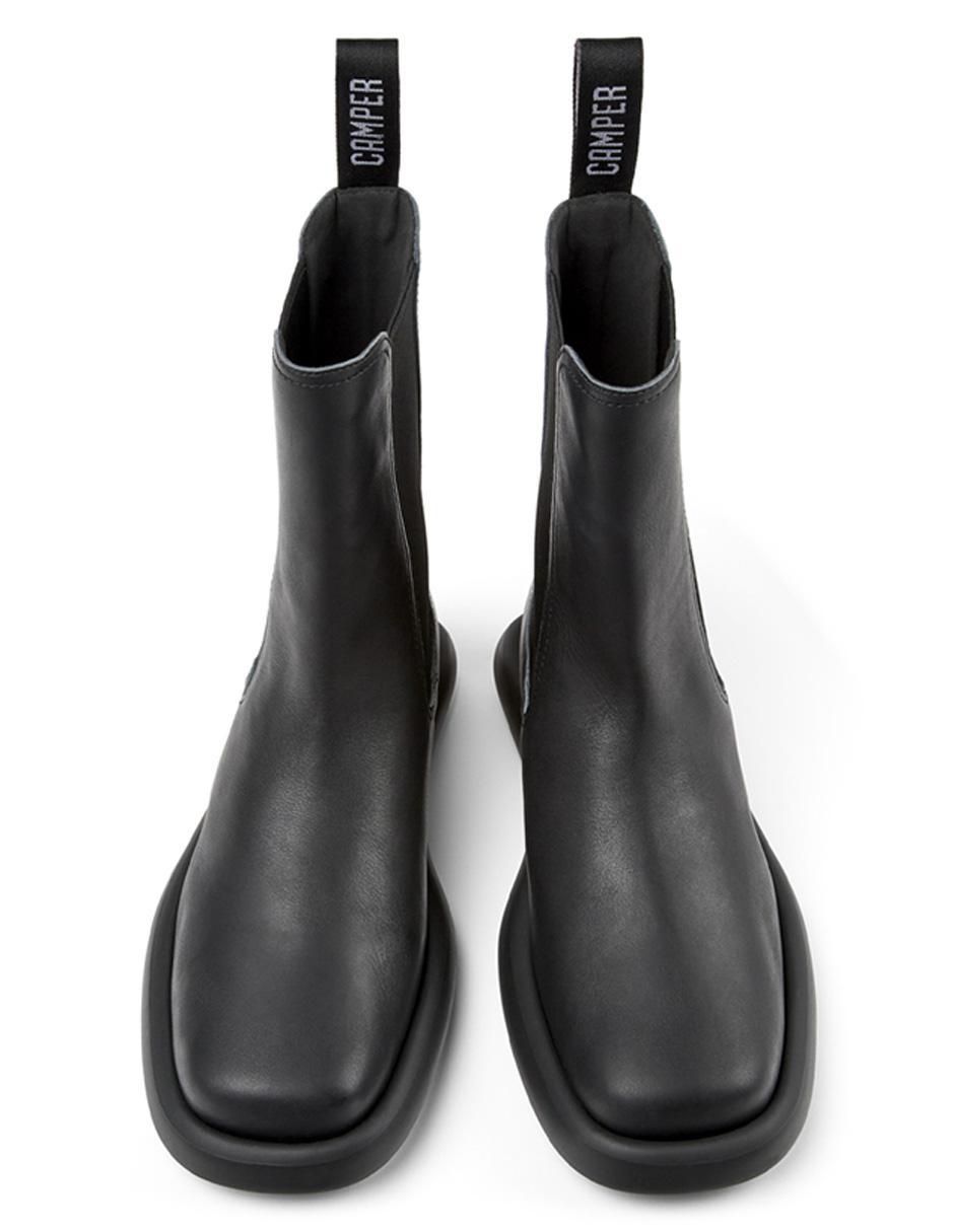 Bota arriba del tobillo Camper Onda de piel para mujer