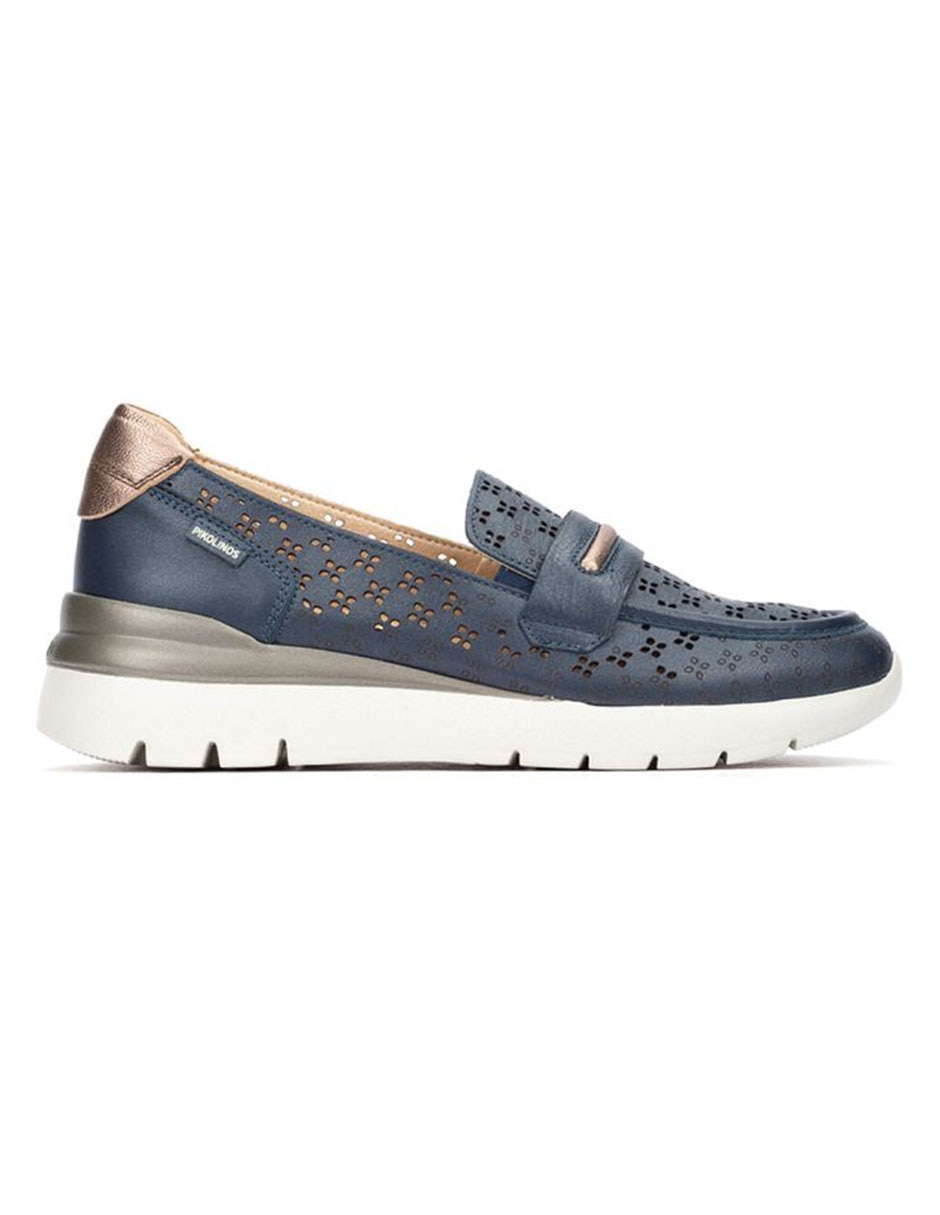 Mocasín Cantabria de piel para mujer 1
