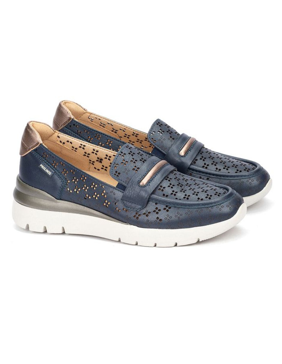 Mocasín Cantabria de piel para mujer 8