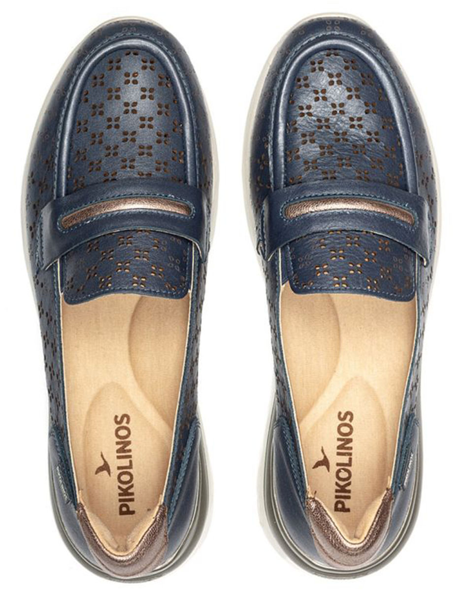 Mocasín Cantabria de piel para mujer 10