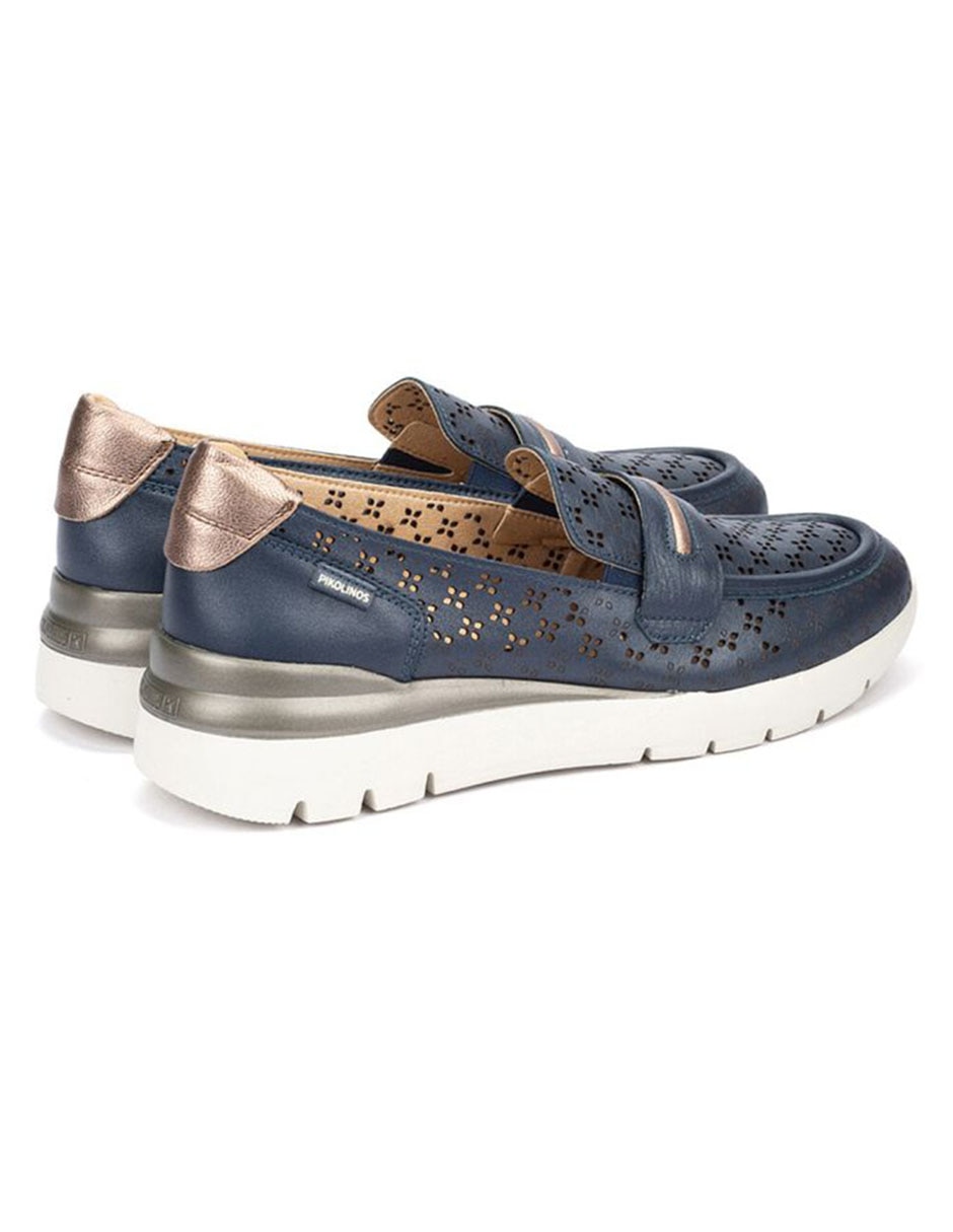 Mocasín Cantabria de piel para mujer 3