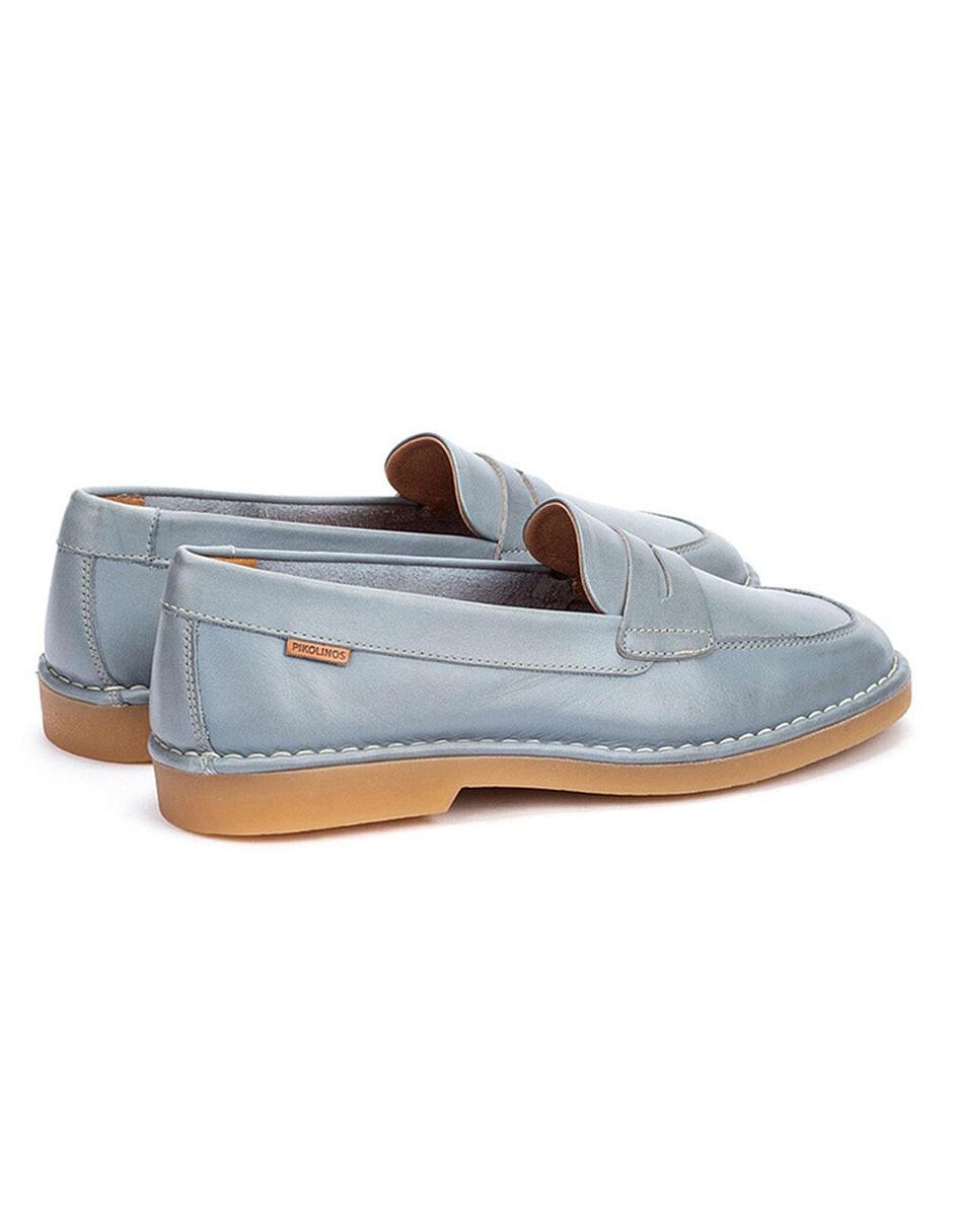Mocasín Noia de piel para mujer 3