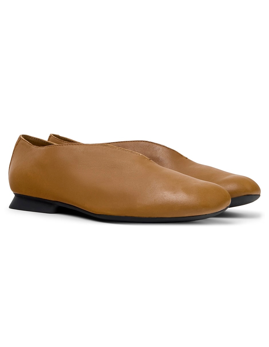 Balerinas Casi Myra de piel para mujer 4