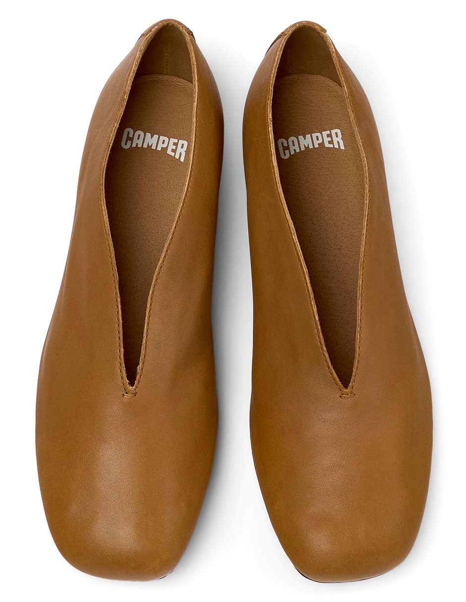 Balerinas Casi Myra de piel para mujer 6