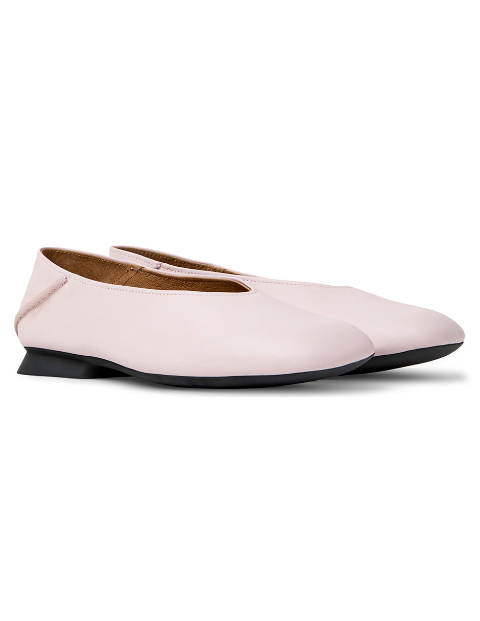 Balerinas Casi Myra de piel para mujer 4