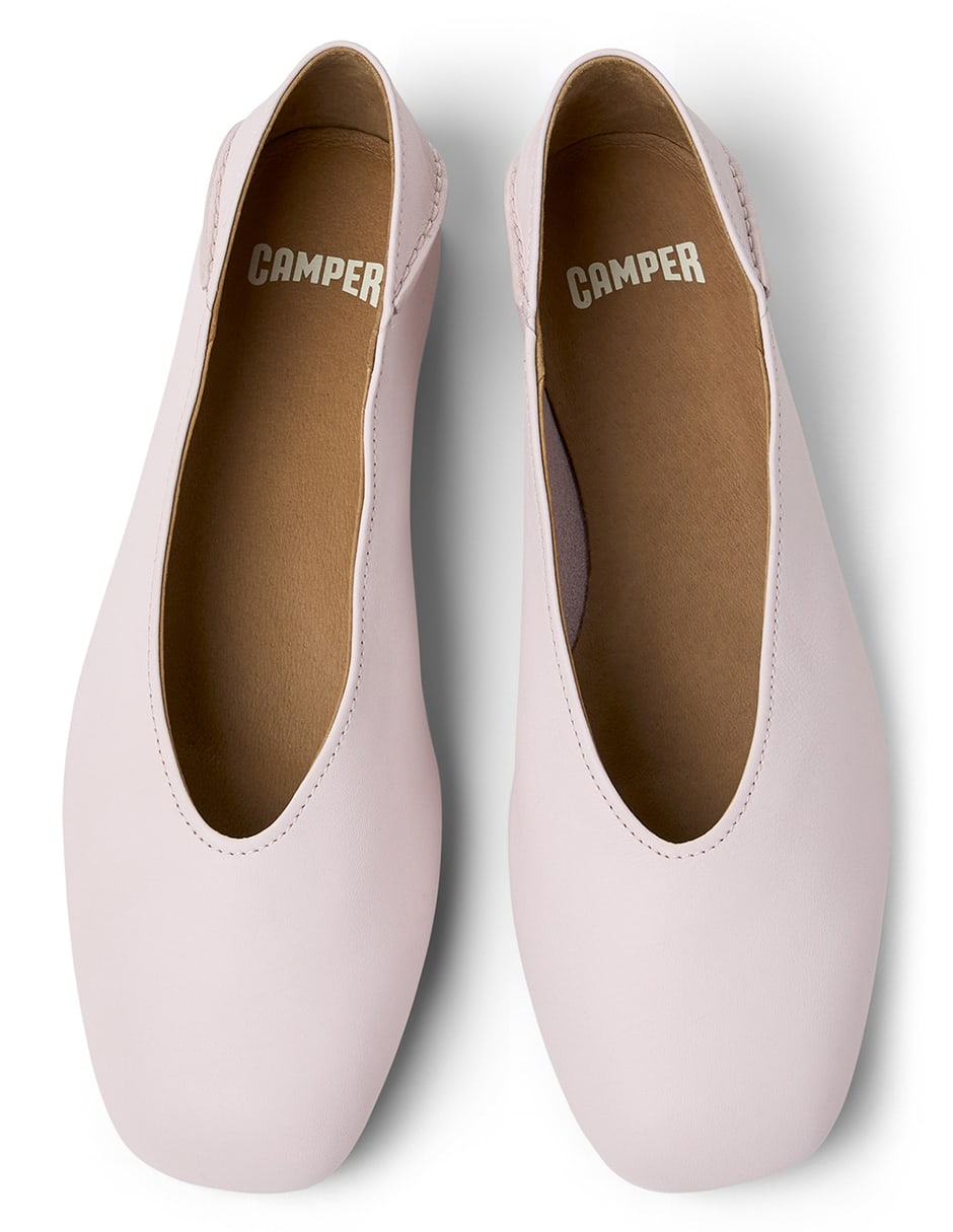 Balerinas Casi Myra de piel para mujer 6
