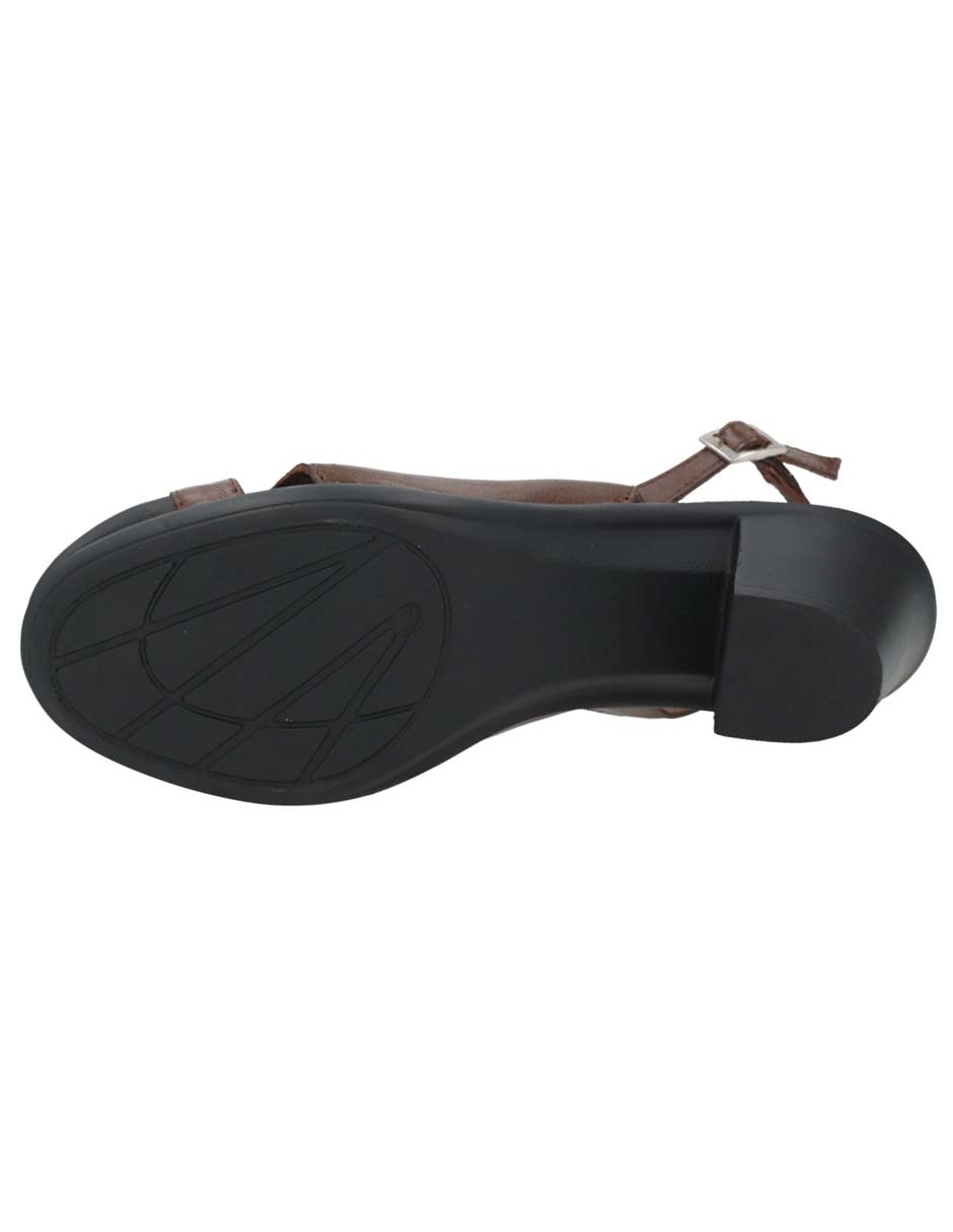 Zapato de tacón Suave Pies de piel para mujer