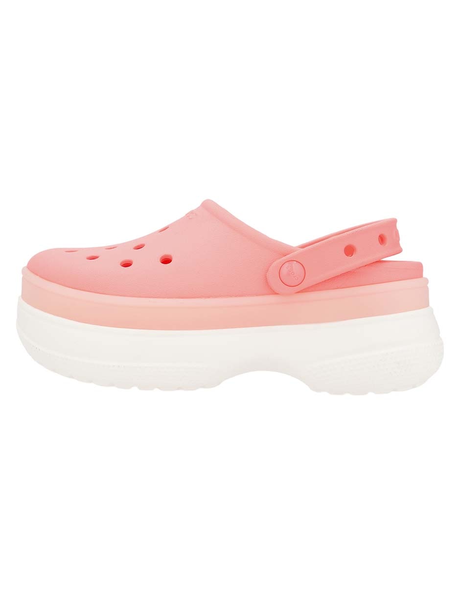 Sandalia Classic Frosted Stacked Clog para mujer Sandalia Classic Frosted Stacked Clog para mujer