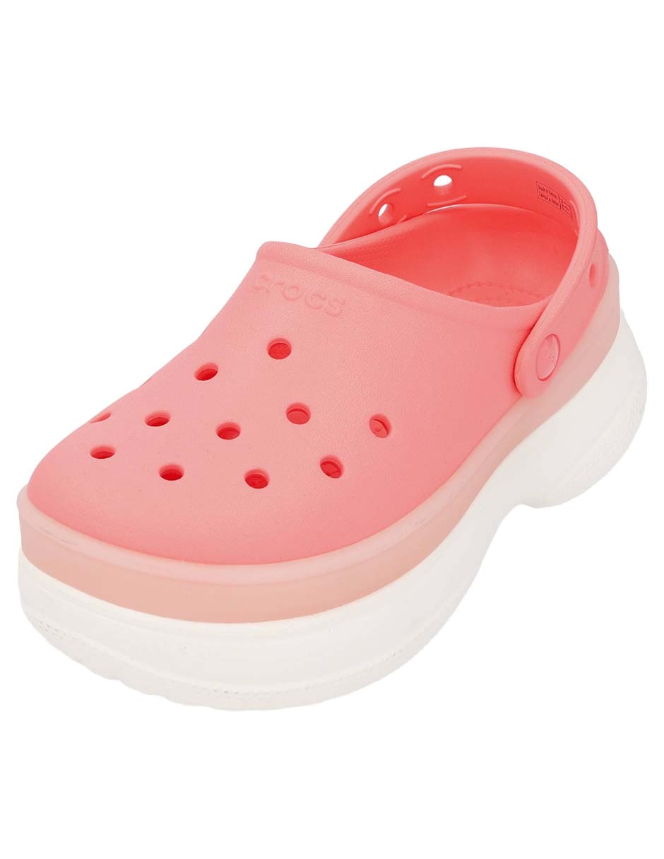 Sandalia Classic Frosted Stacked Clog para mujer 5