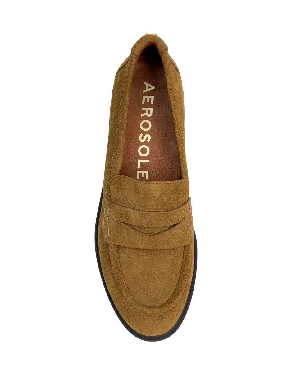 Mocasín Aerosoles Poeta de gamuza para mujer