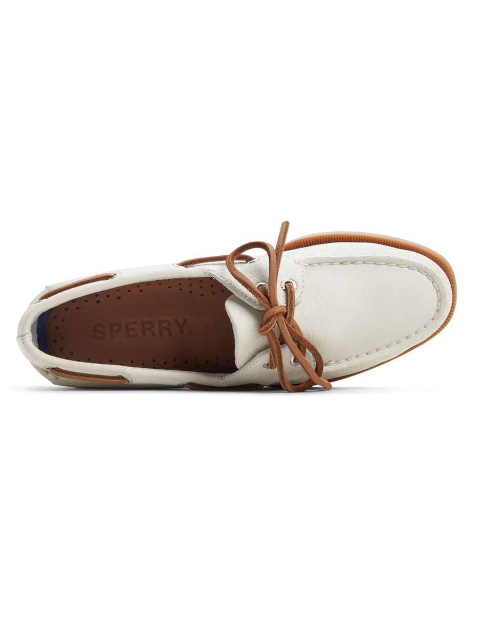 Zapato Sperry de piel para mujer
