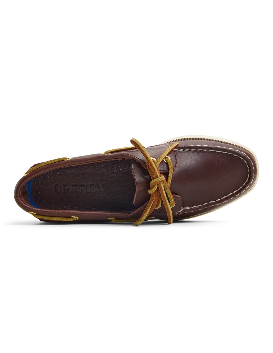 Zapato Sperry de piel para mujer