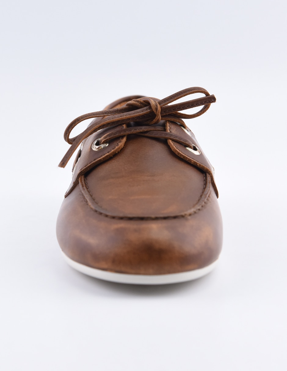 Zapato Sperry de piel para mujer