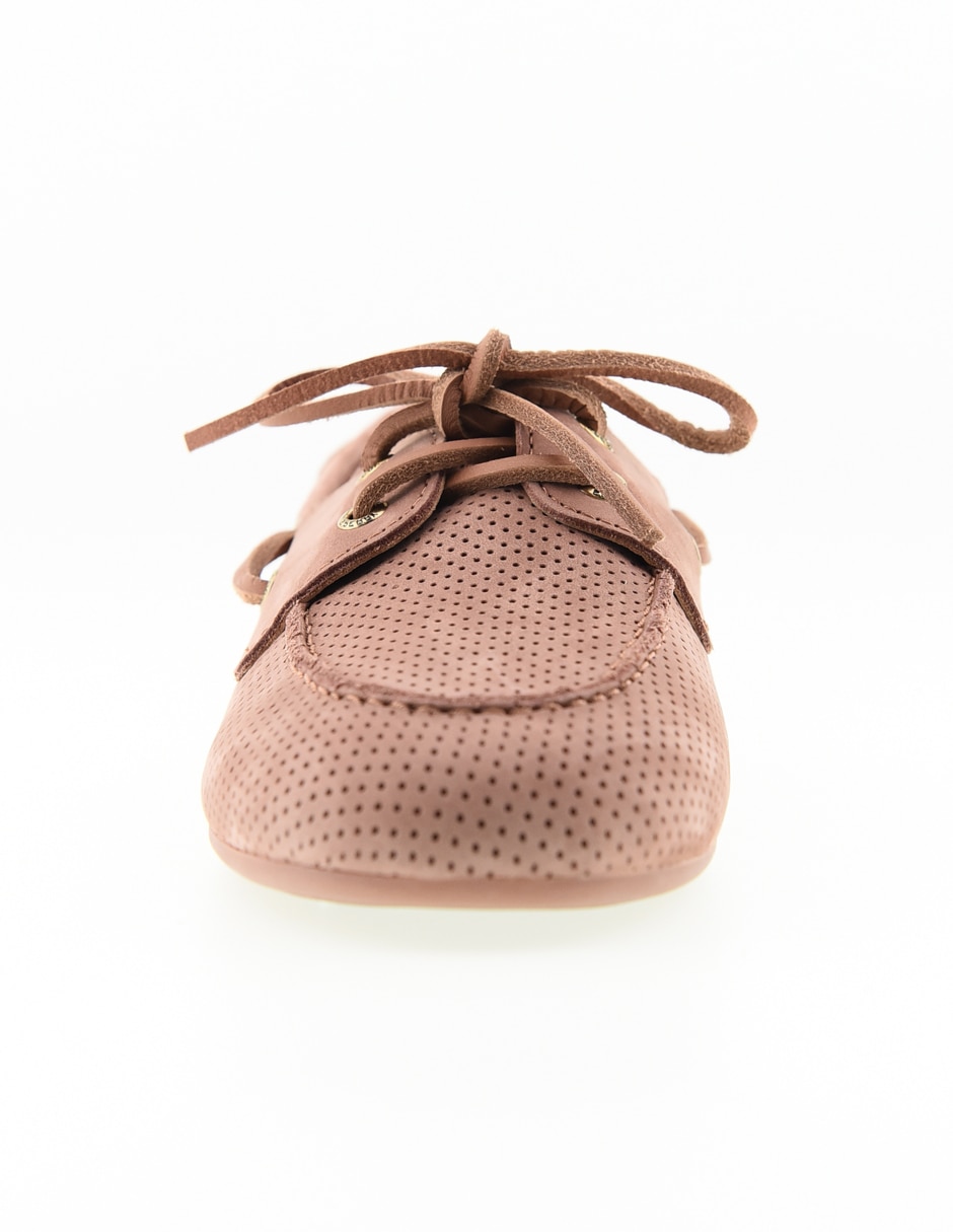 Zapato Sperry de piel para mujer