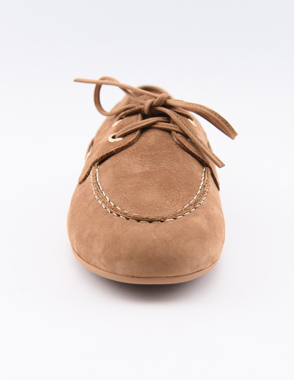Zapato Sperry de piel para mujer
