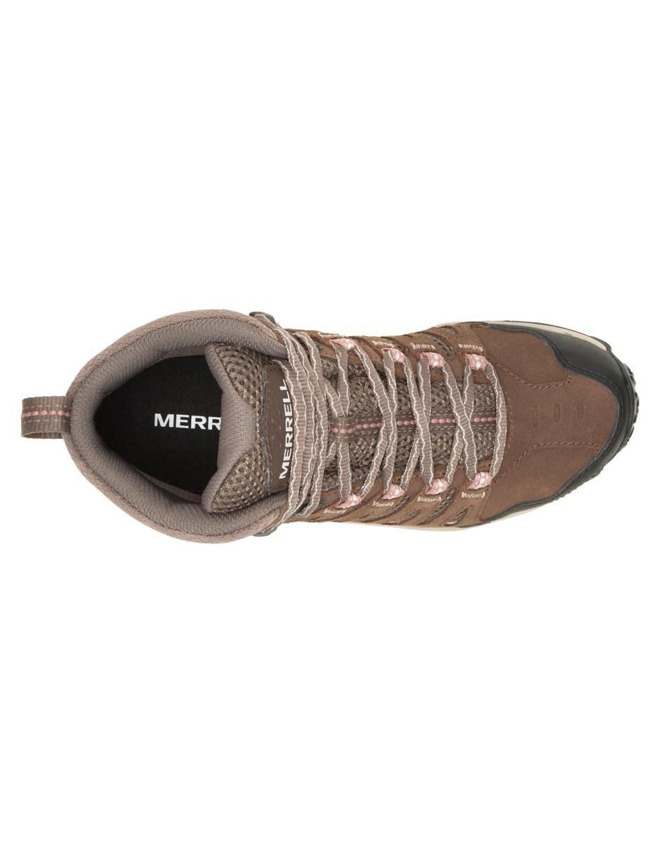 Bota al tobillo Merrell Crosslander de piel para mujer